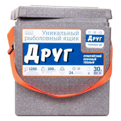 Рыболовный ящик Camping World "Друг" (30 литров), серый