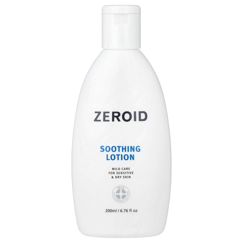 Zeroid, успокаивающий лосьон, для чувствительной и сухой кожи, 200 мл (6,76 жидк. унции)