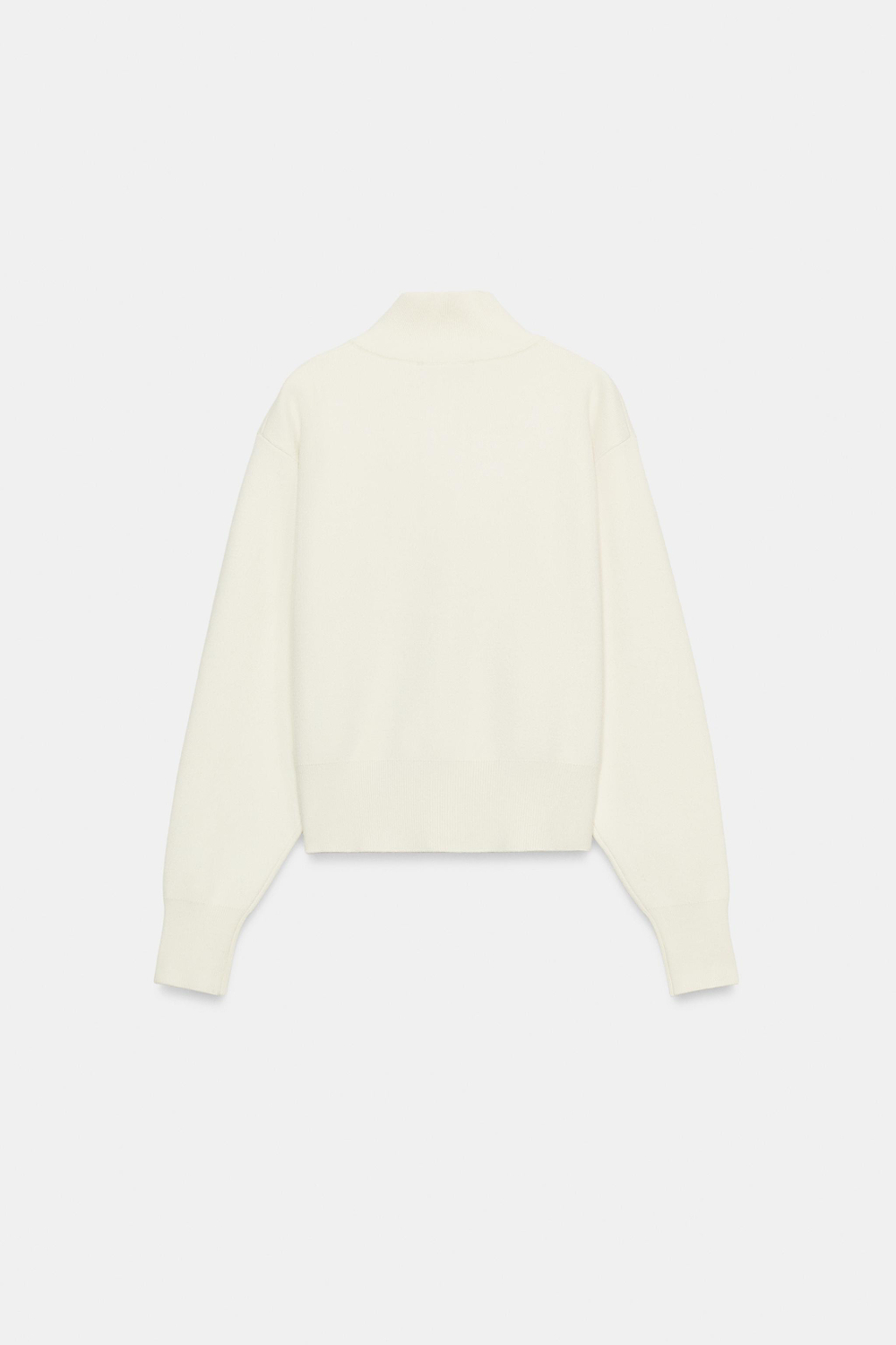 СВИТЕР С ВЫСОКИМ ВОРОТНИКОМ — ZARA
