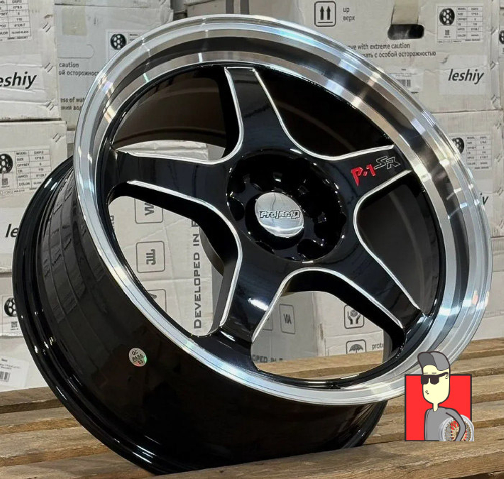 Комплект дисков Lenso D1R 17x8 et25 5x100/5x114.3