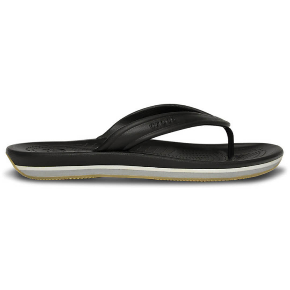 Шлепанцы Crocs Retro Flip Black Light Grey