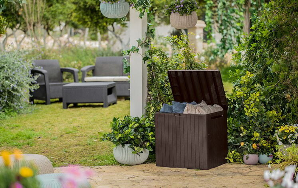 Пластиковый сундук Keter City Box 113 л brown