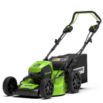 Аккумуляторная газонокосилка Greenworks GD60LM46SPК5, 60v, 46 см, АКБ 5 А·ч и ЗУ