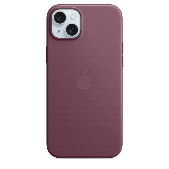 Чехол Apple для iPhone 15 Plus FineWoven с MagSafe Сливовый