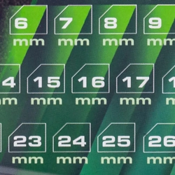 Набор ключей комбинированных 25пр. 6-28,30,32мм RockFORCE RF-5261P Premium