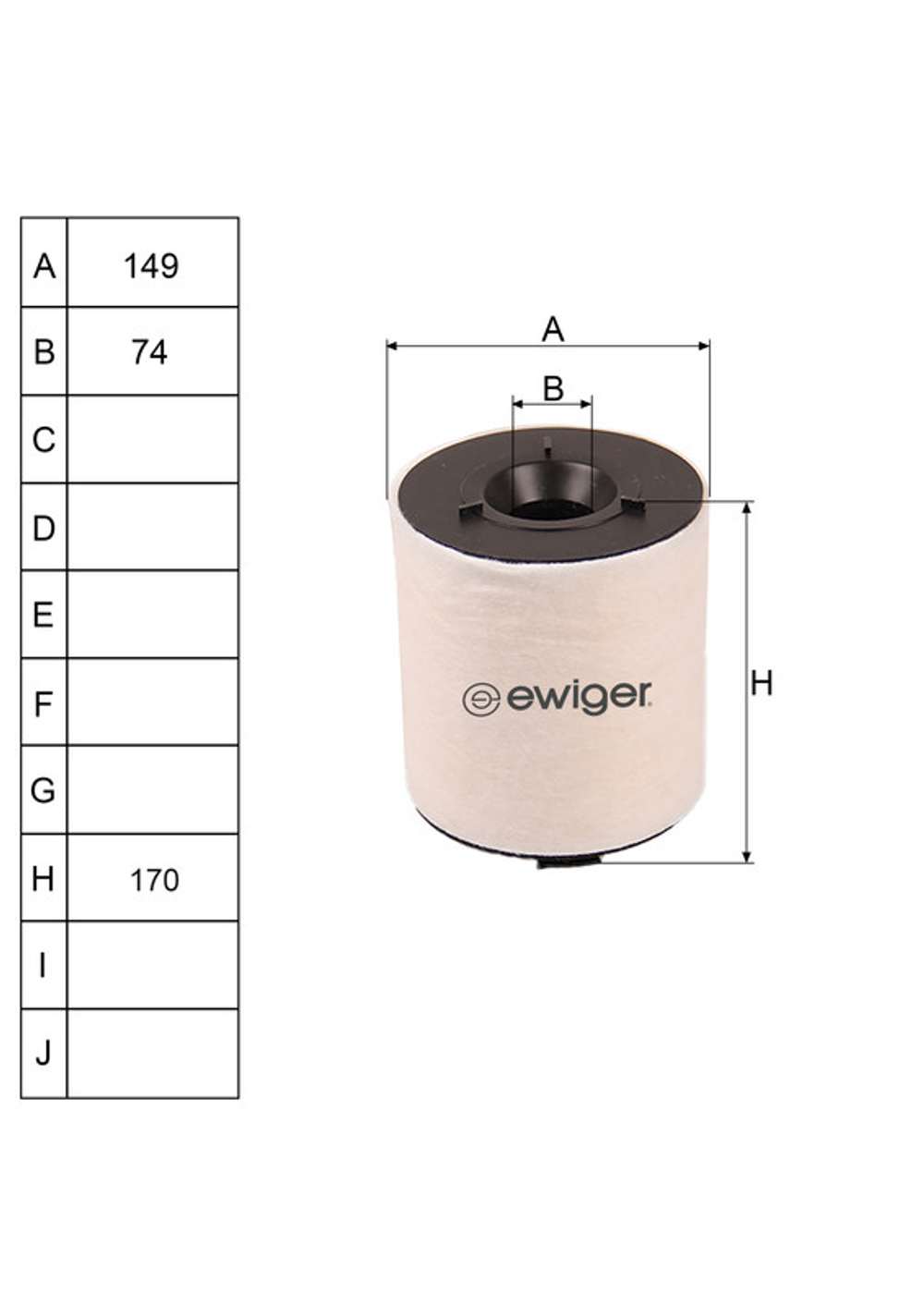 EWIGER - EW111050579-EWI - Filter za vazduh