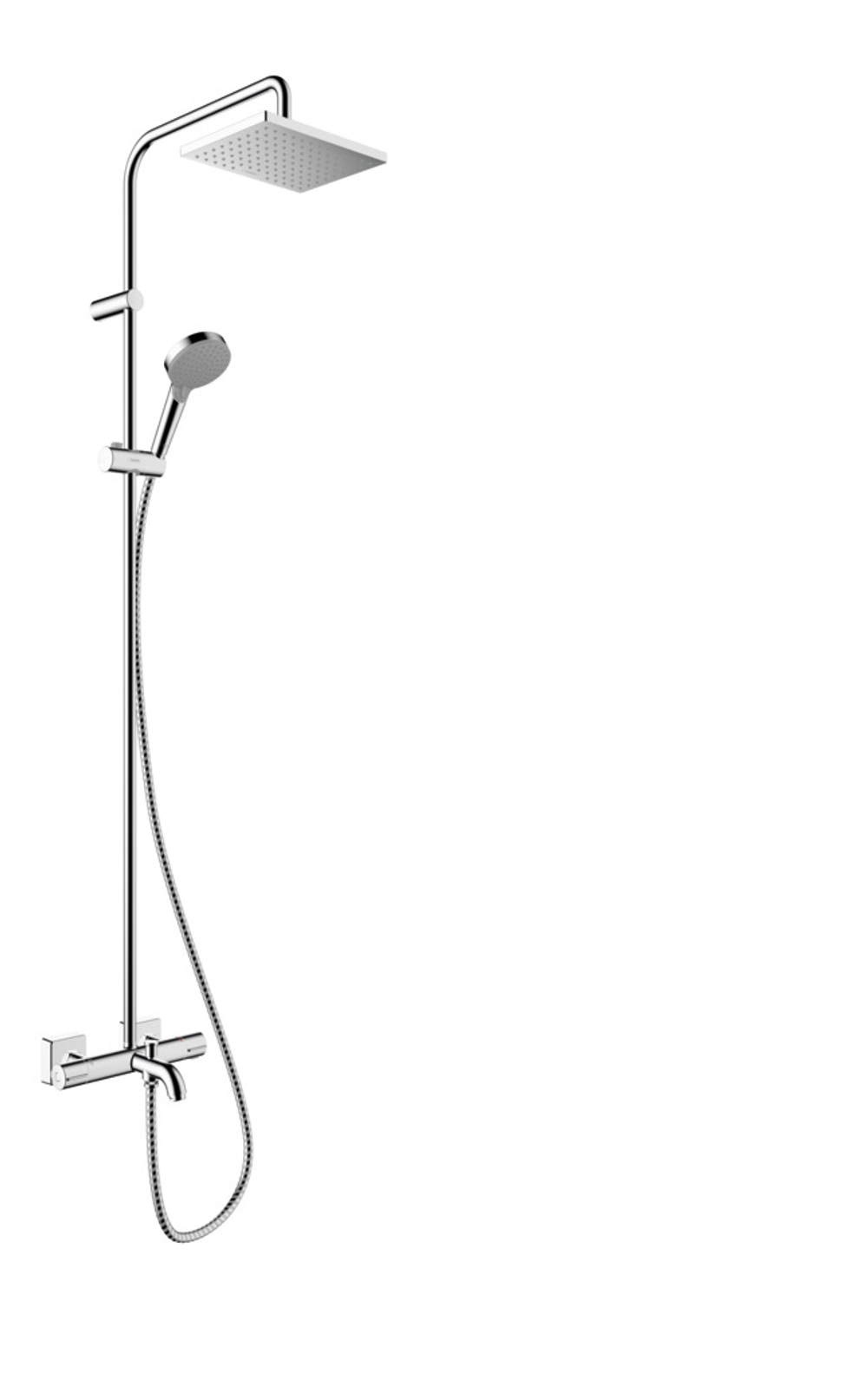 Душевая система Hansgrohe Vernis Shape 230 1jet EcoSmart с ом 26098000