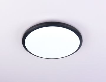 Потолочный светодиодный светильник 42W 6400К IP44 FZ1234 BK чёрный Orbital Air Ambrella