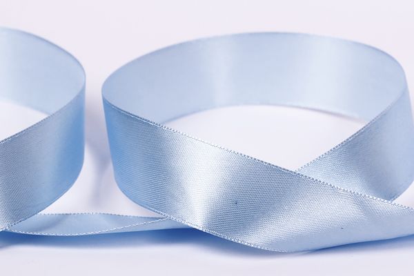 Лента атласная 1-сторонняя 25.0 мм / 33±2 метра, 049 голубой, Gamma