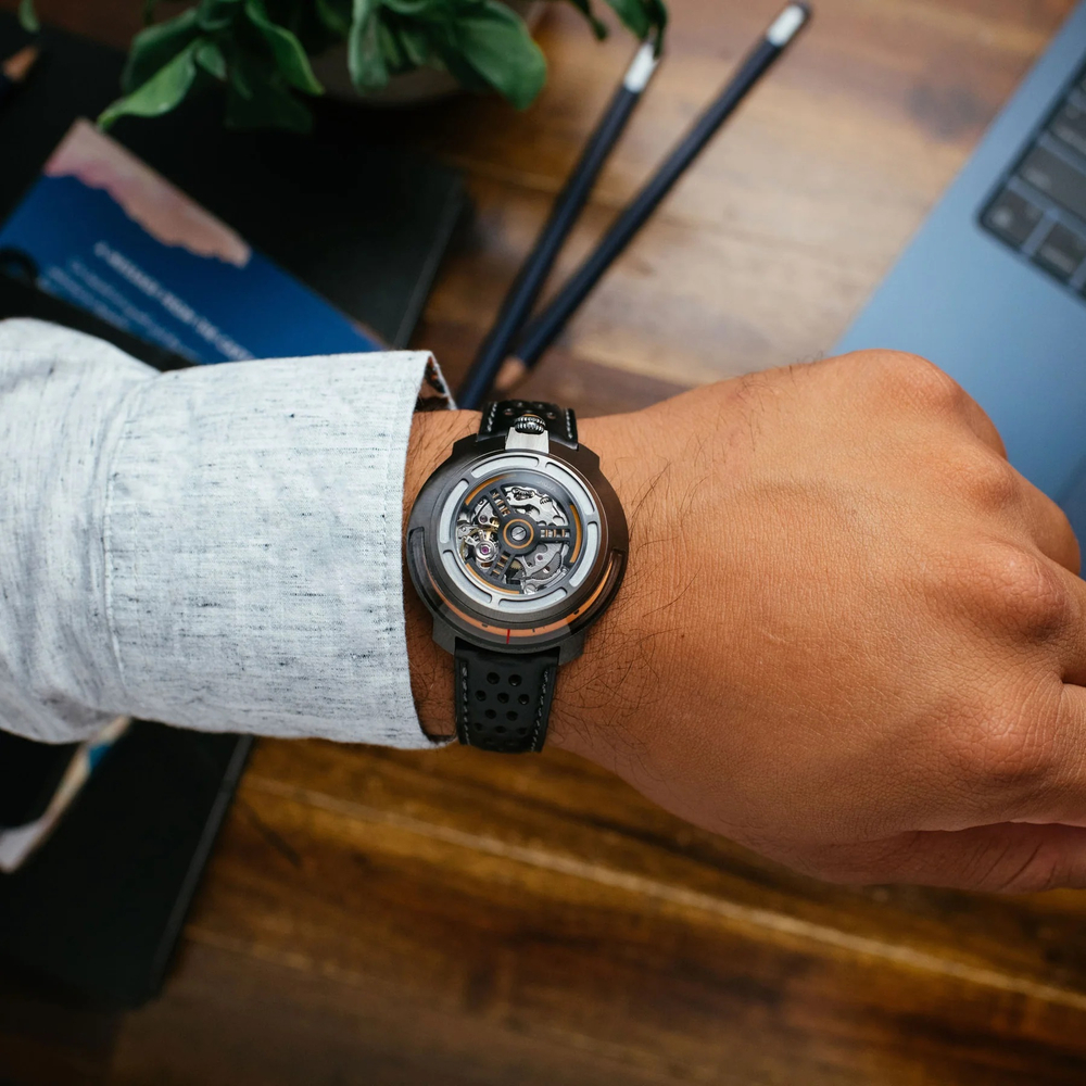 Часы Invertor II Automatic Gunmetal Orange