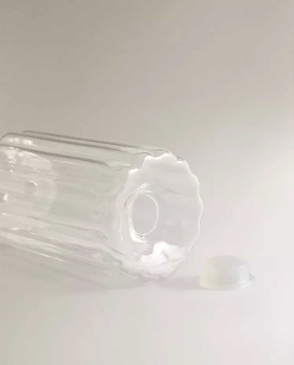 ZARA HOME СОЛОНКА ИЗ ТЕРМОСТОЙКОГО СТЕКЛА, ПРОЗРАЧНЫЙ