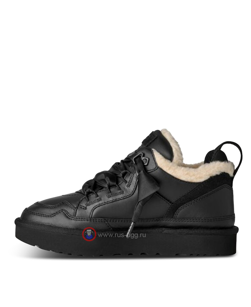 UGG LOWMEL TRAINER Leather Black