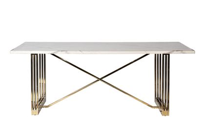 Стол обеденный Garda Decor белый 30f-1478-md