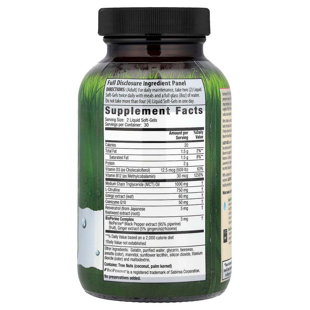 Irwin Naturals, CoQ10-Red®, 60 желатиновых капсул