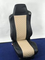 Чехлы кожаные стеганые вышивка SITRAK MAX SIT02 Польша