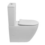 Унитаз-компакт безободковый BelBagno Sfera-R BB2141CP-TOR со смывом Tornado