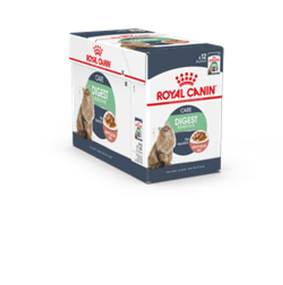 Влажный корм Royal Canin Digest Sensitive для улучшения пищеварения у взрослых кошек, в соусе, 28 шт x 85 г Влажный корм Royal Canin Digest Sensitive для улучшения пищеварения у взрослых кошек, в соусе, 28 шт x 85 г