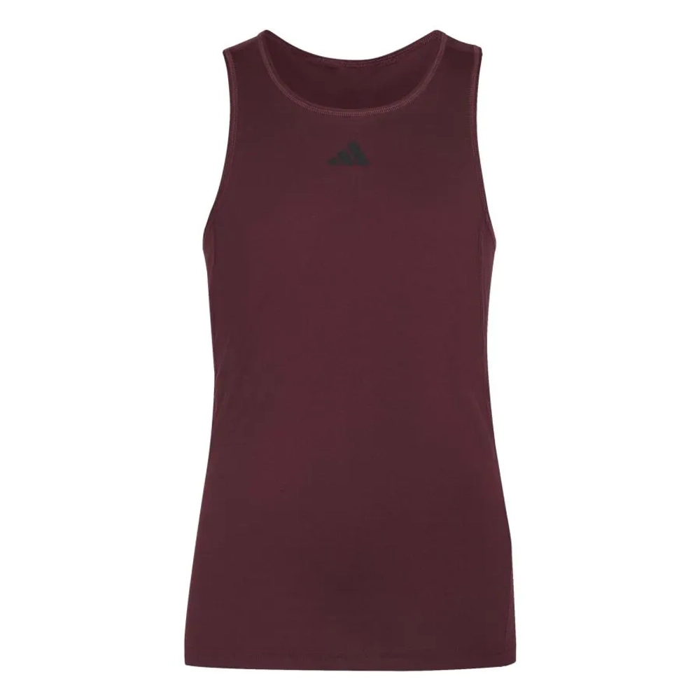 Футболка для девочки теннисная Adidas Girls Club Climacool Tank Top - maroon