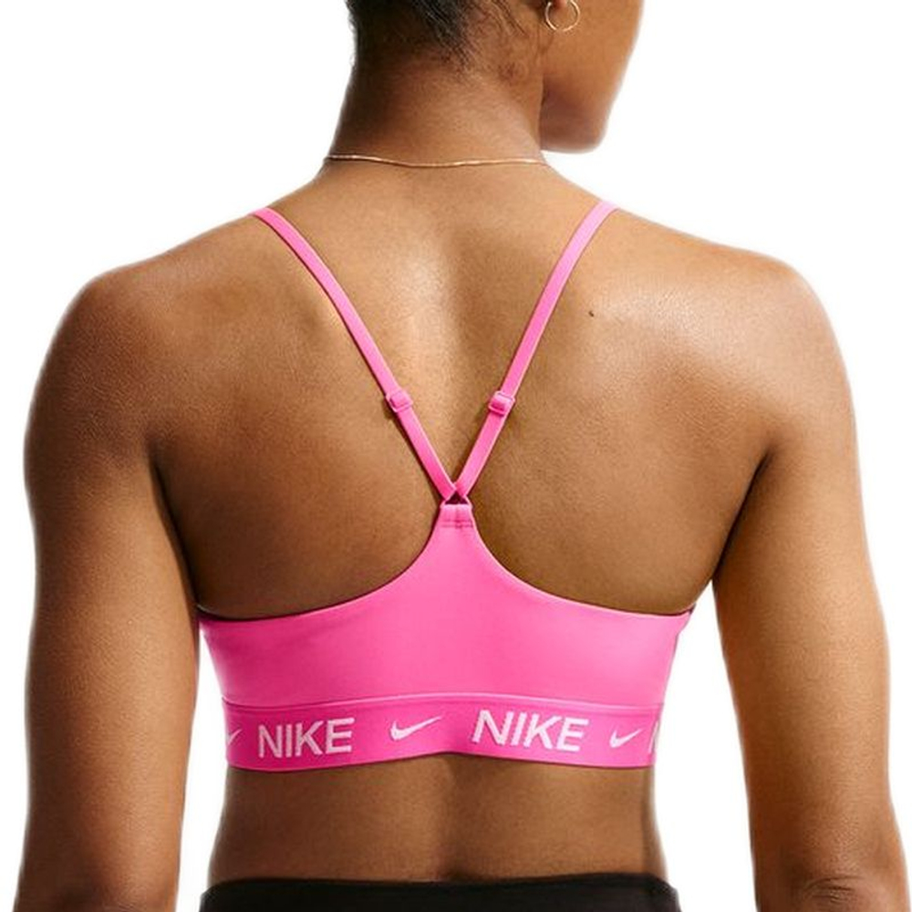 Теннисный бюстгальтер Nike Indy Light Support Padded Adjustable Sports - hyper pink