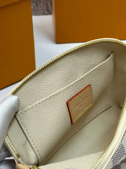 Косметичка Louis Vuitton Cosmetic Pouch Pm серый