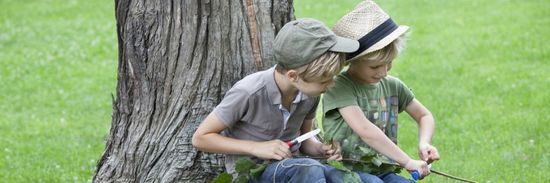 Складной нож Opinel №7 Outdoor Junior, синий c клинком из стали Sandvik™ 12С27, рукоять Полиформальдегид POM (пластик)