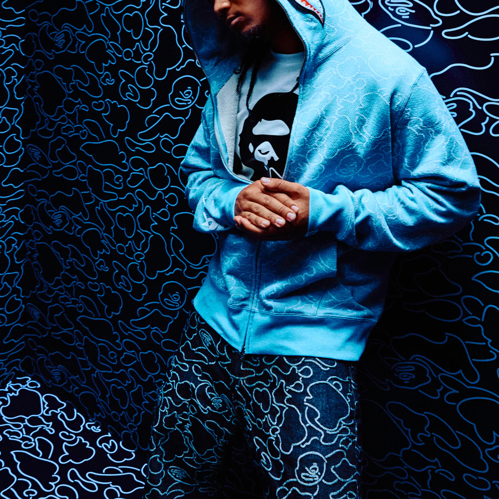 A Bathing Ape Bathing Ape X Ovo Fw25 Свитшот