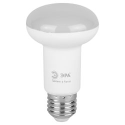 Лампа светодиодная ЭРА RED LINE LED R63-8W-840-E27 R 8Вт рефлектор нейтральный белый свет Е27 | Лампы cветодиодные Рефлектор (R )