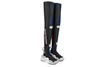 LOUIS VUITTON Archlight Knee high Boots Women"s Black Blue Red