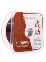 Леска для рыбалки Nisus FORWARD Carp&Feeder brown Nylon 0,437mm/150m (N-FCF-0437-150)