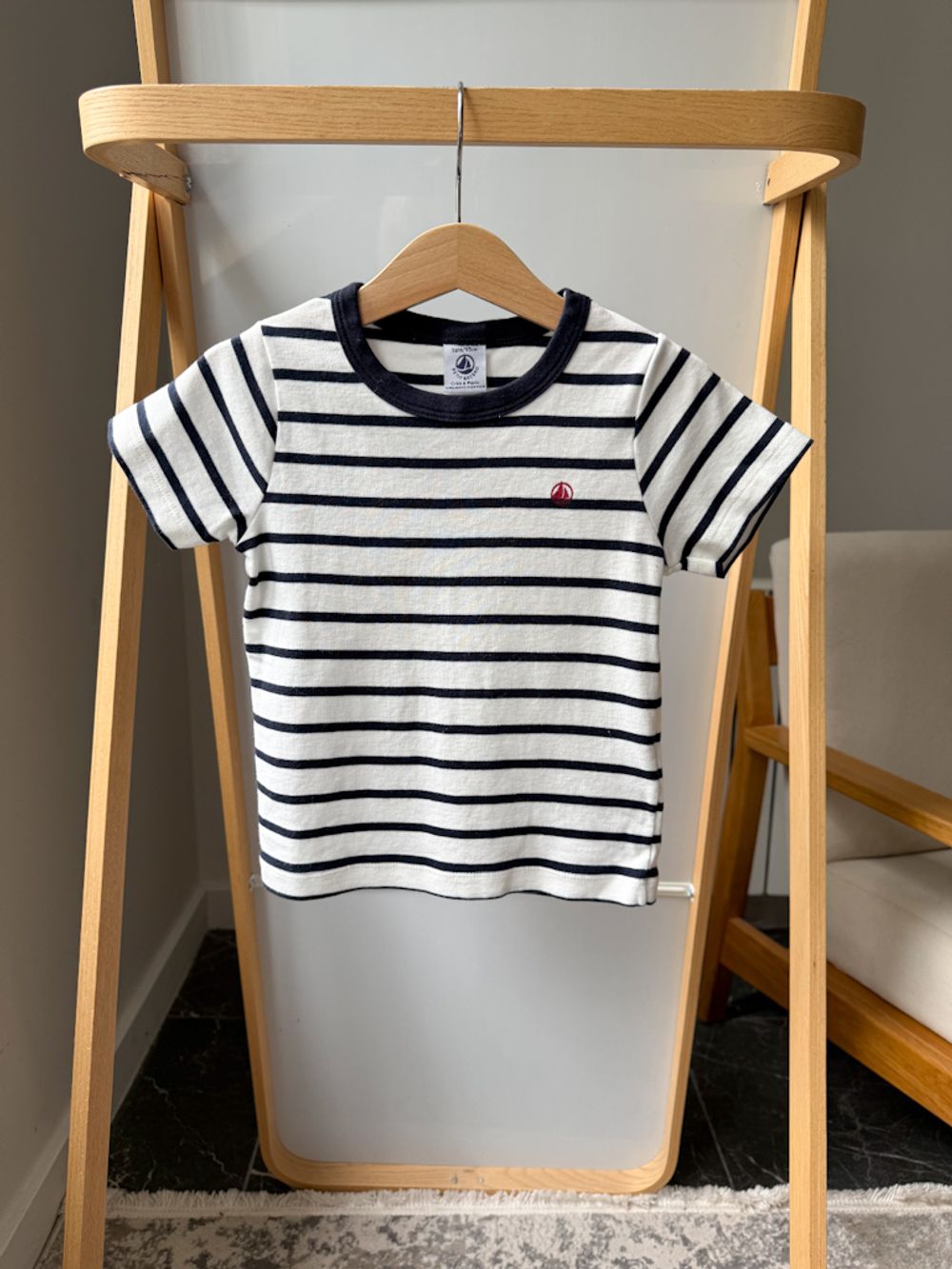 Хлопковая футболка Petit Bateau, 92