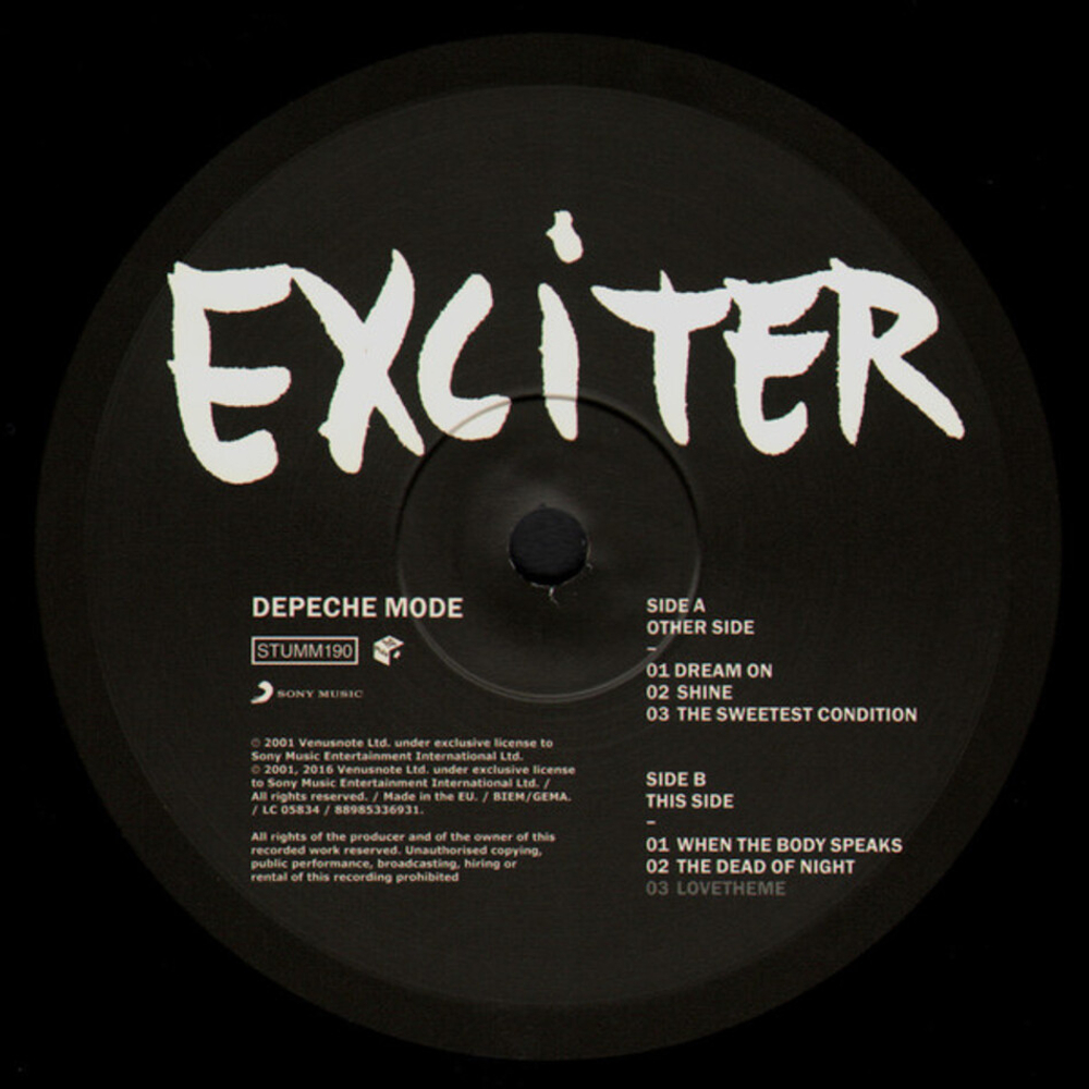 Depeche Mode / Exciter (2LP)