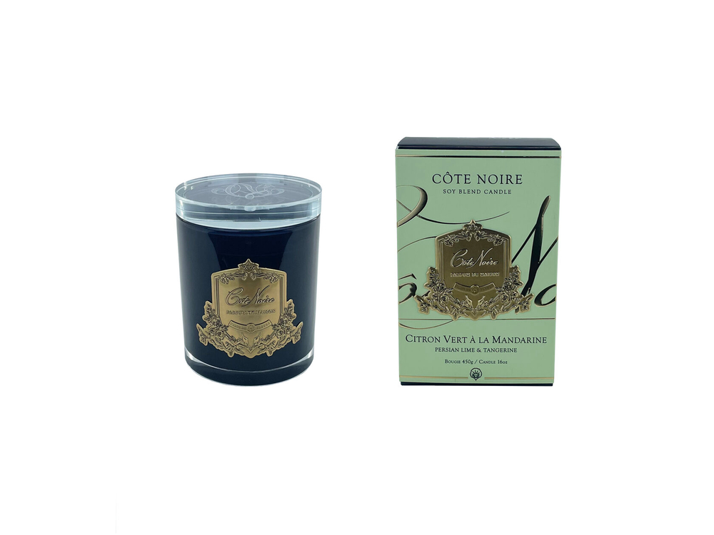 Свеча ароматическая CITRON VERTСвеча Cote Noire Черный / Золотой