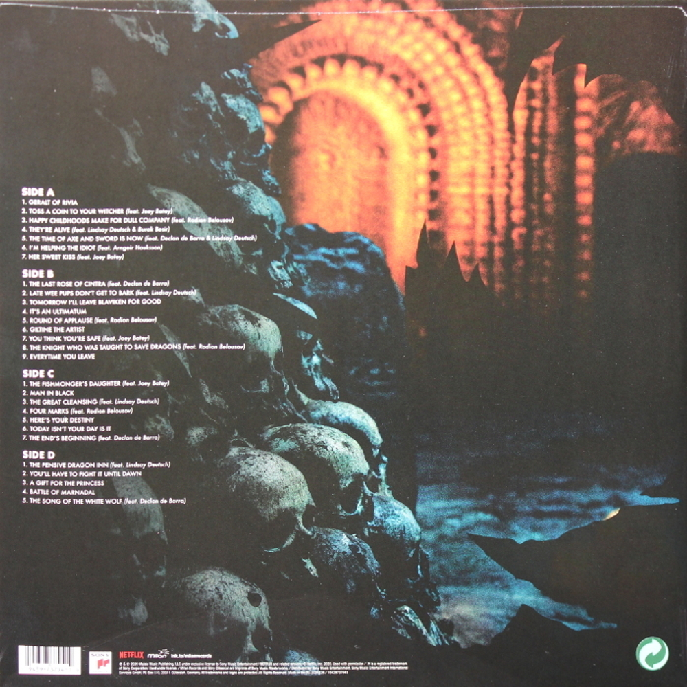 Soundtrack / Sonya Belousova, Giona Ostinelli: The Witcher (2LP)