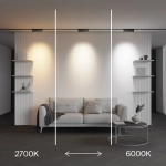 Трековый светильник Точки поворотный / Points Rot Exility X 2700-6000K 12Вт 40° Dim Smart Zigbee, TR242-4-12WTW-DSZ-B. TM Maytoni