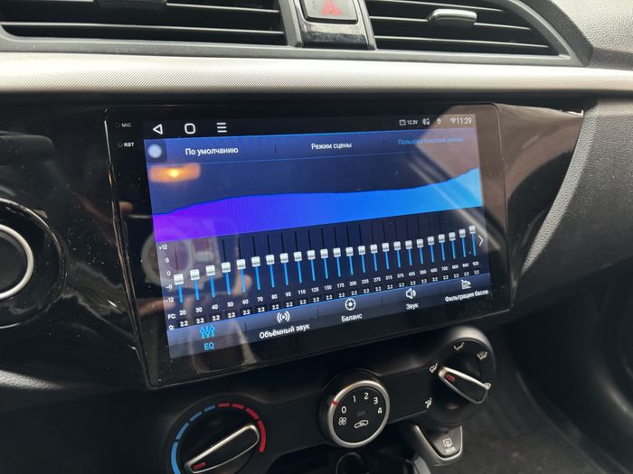 Магнитола для KIA Rio, Rio X-Line 2017-2020 - Vaycar VA27-1160-2K на Android 13, Быстрая, 2K QLED, CarPlay,4G SIM-слот