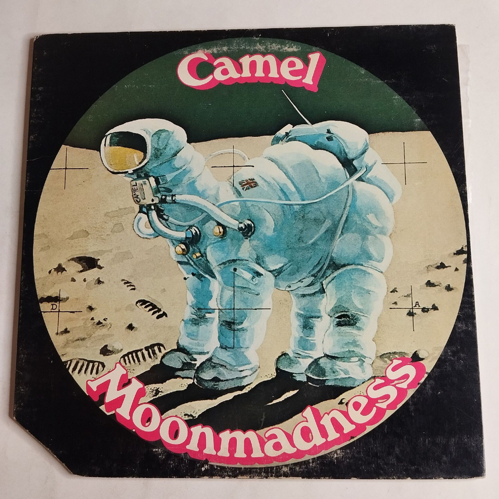 Винтажная виниловая пластинка LP Camel Moonmadness (USA 1976)