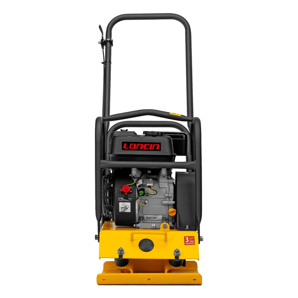 Виброплита бензиновая 60 кг DENZEL VC-12 (97041)