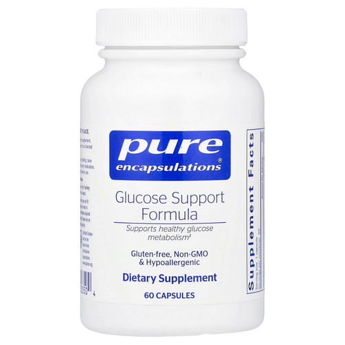 Pure Encapsulations, добавка для поддержания уровня глюкозы, 60 капсул