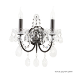 Настенный светильник Crystal Lux ODELIS AP2 BROWN