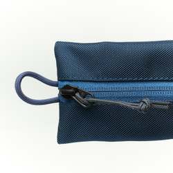 Fabric Key Wallet темно-синий