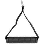 Serious Steel Fitness, Нейлоновая D-образная ручка, черная, 1 шт.