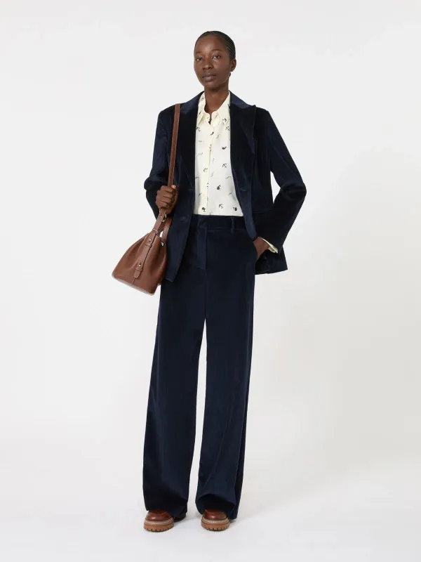 Брюки вельветовые женские WEEKEND MAX MARA WKDTANIA