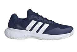 Мужские кроссовки теннисные Adidas GameCourt 2 M - dark blue/cloud white