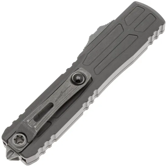 Нож Microtech Ultratech Gen III EX-ZBP Interceptor Sawback Bowie 1117EX-10APNCS - рукоять алюминий, сталь - M390MK