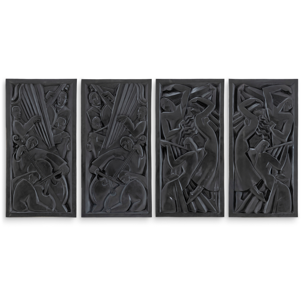 Настенный декор Wall Object Senza Tempo set of 4 арт.116469