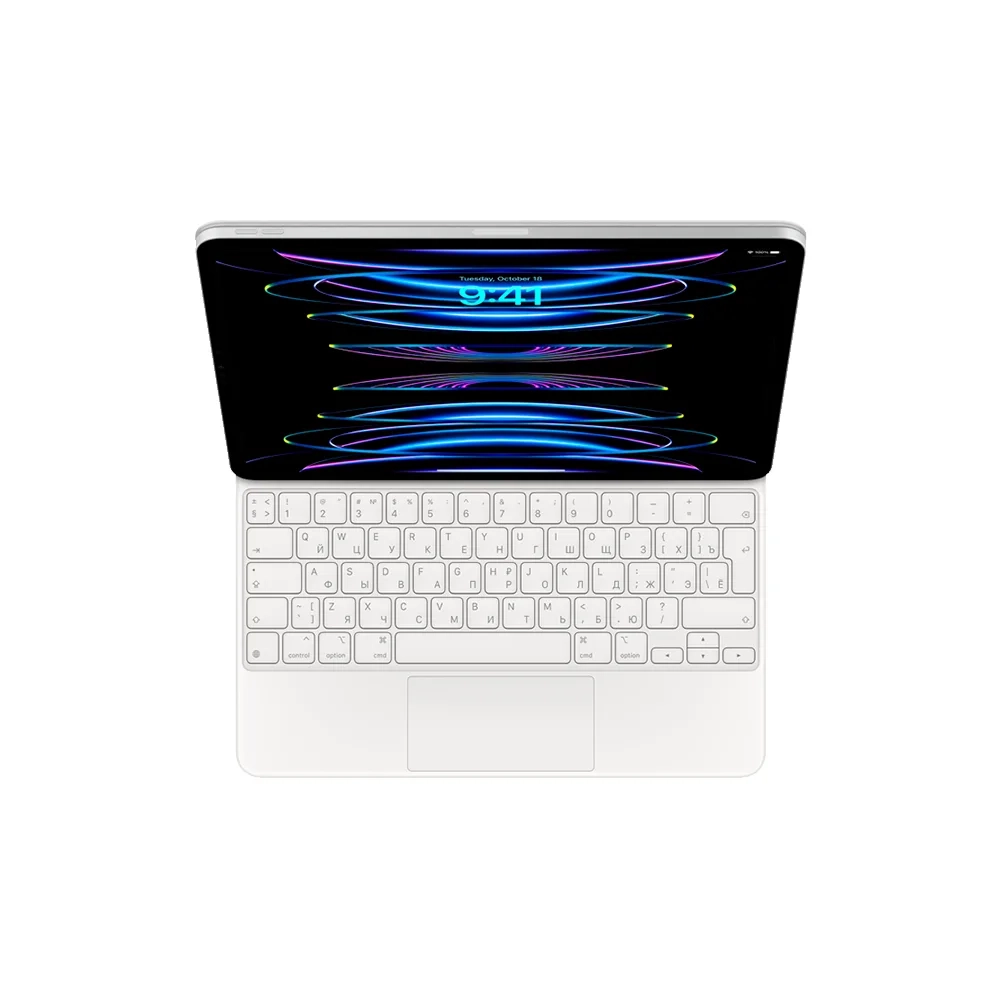 Чехол-клавиатура Apple Magic Keyboard для iPad Pro (2021) и iPad Air 11" (2020), White (Белый)