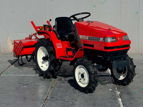 Японский минитрактор Yanmar | Янмар KE3 (б/у, с ПСМ)