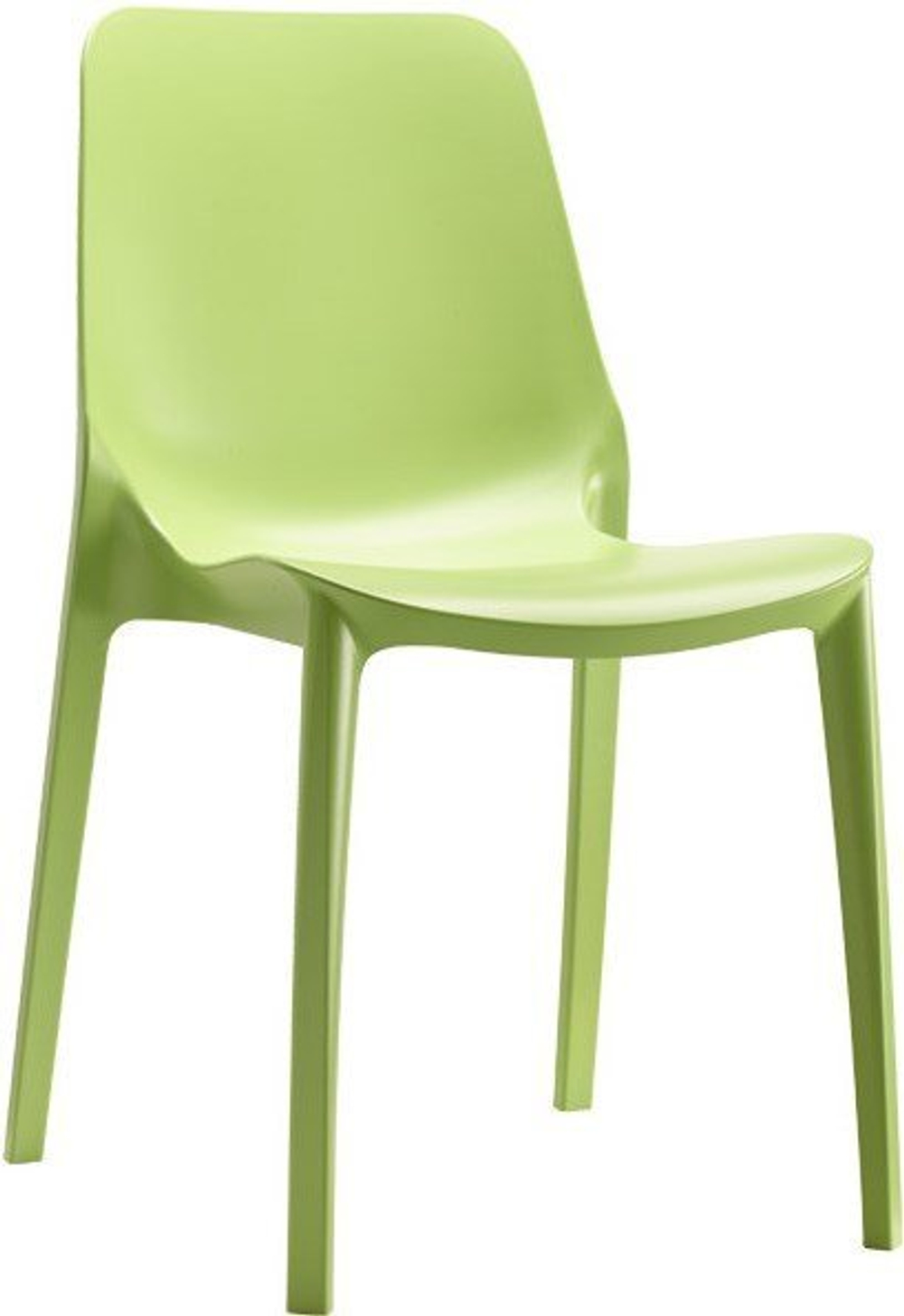 Стул пластиковый Scab Design Ginevra, зеленый