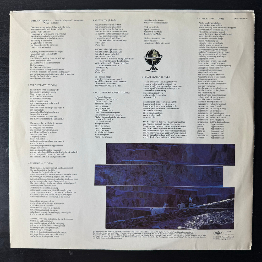 Thomas Dolby ‎– The Flat Earth (США 1984г.)