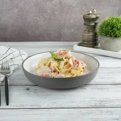 Тарелка с бортом d 21 см h4,3 см Evolution Blanc P.L. Proff Cuisine [6]